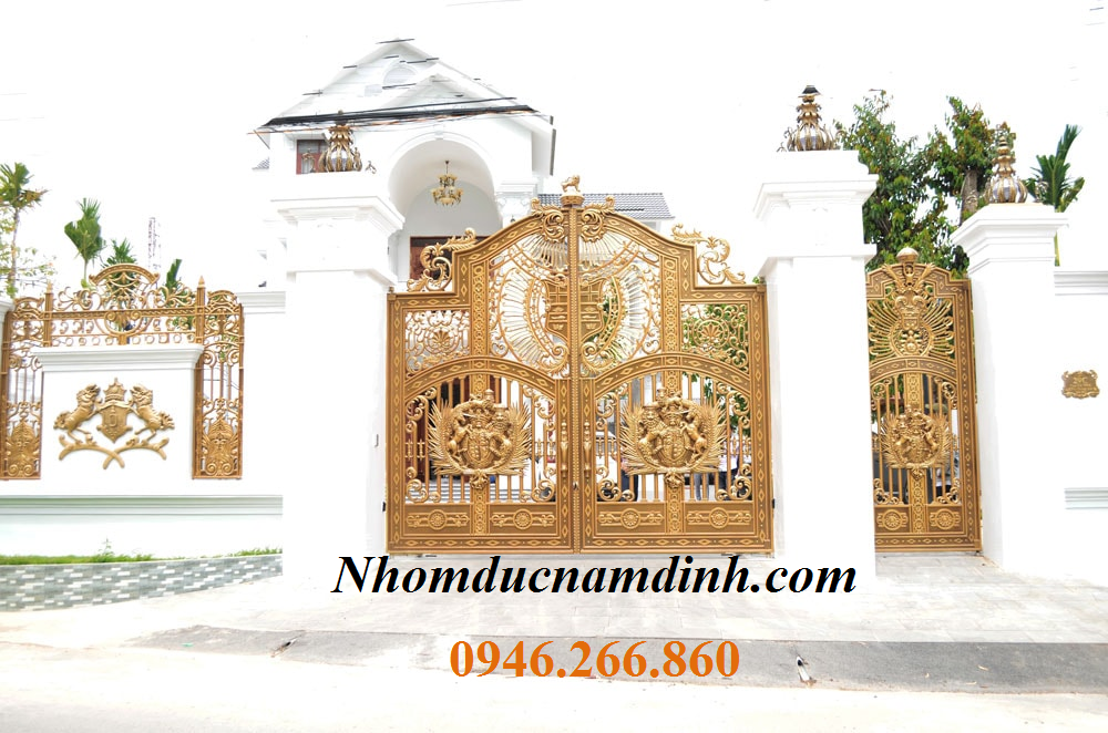 cổng nhôm đúc 02