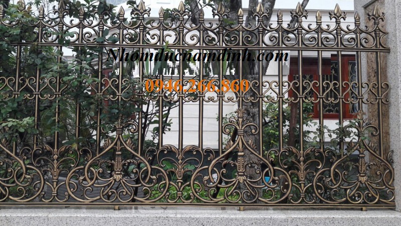 hàng rào nhôm đúc 28