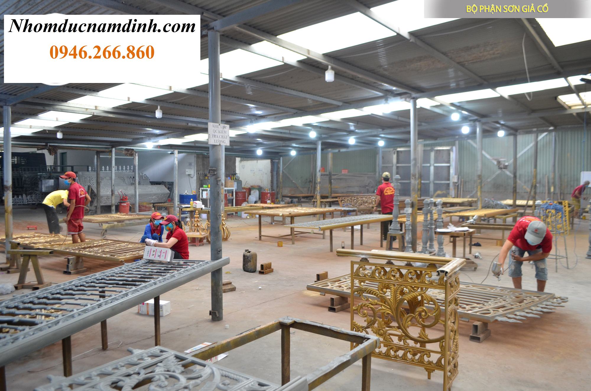 Công ty sản xuất cổng nhôm đúc Công ty sản xuất cổng nhôm đúc