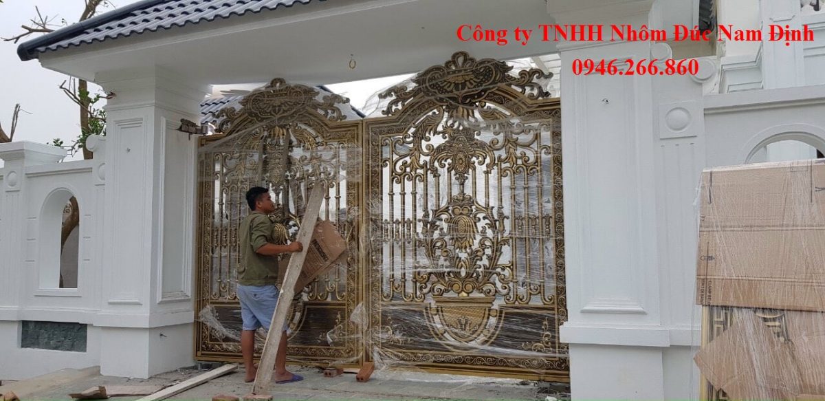 Cổng Nhôm Đúc Nam Định