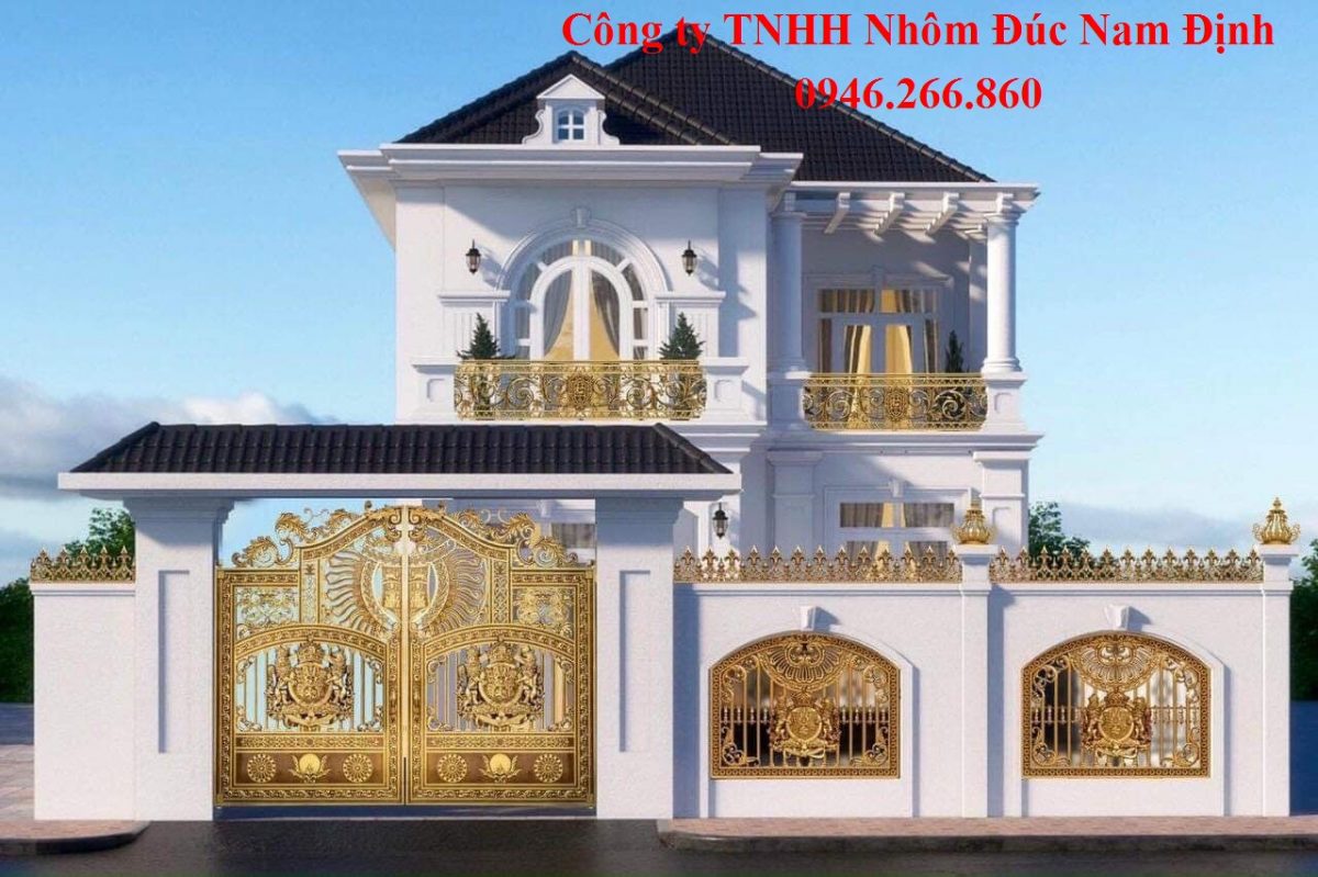 Cổng nhôm đúc Bình Dương – Sự lựa chọn hàng đầu cho công trình mới