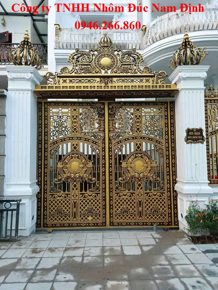 Cổng Nhôm Đúc Nam Định