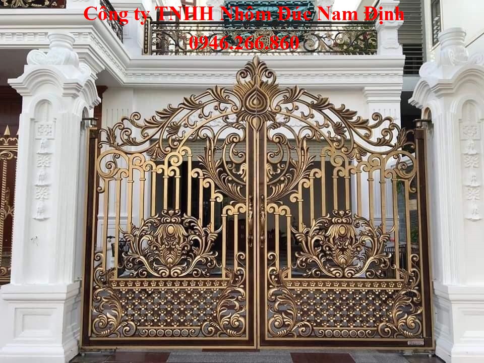 Giá cổng nhôm đúc Quảng Ngãi