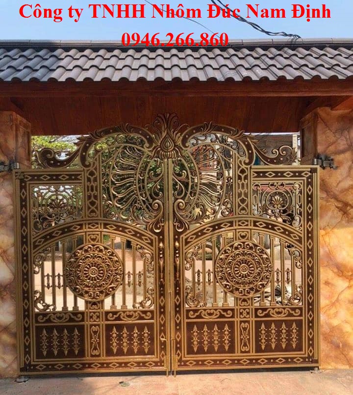 Giá cổng nhôm đúc Quảng Bình