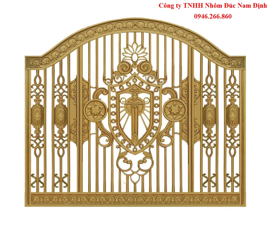 Giá cổng nhôm đúc Hải Phòng