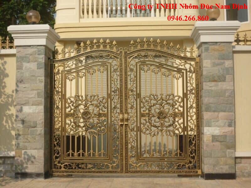 Giá cổng nhôm đúc Cà Mau
