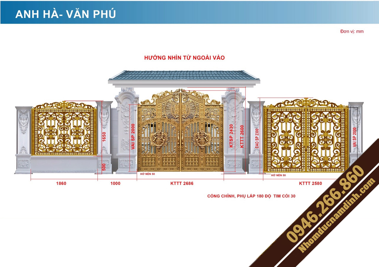 Giải mã xu hướng ưa chuộng ứng dụng hàng rào nhôm đúc cho công trình xây dựng