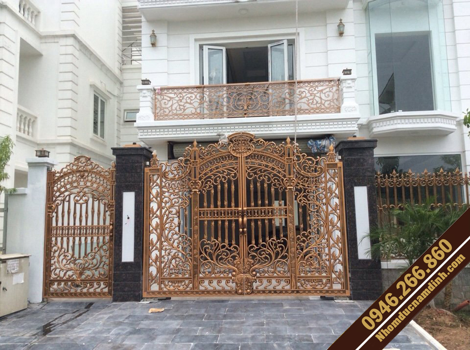 Cổng hợp kim nhôm đúc tại Cần Thơ Cổng hợp kim nhôm đúc tại Cần Thơ