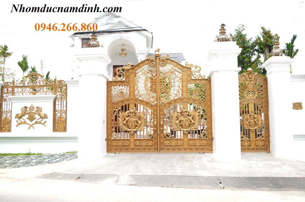Cổng hợp kim nhôm đúc
