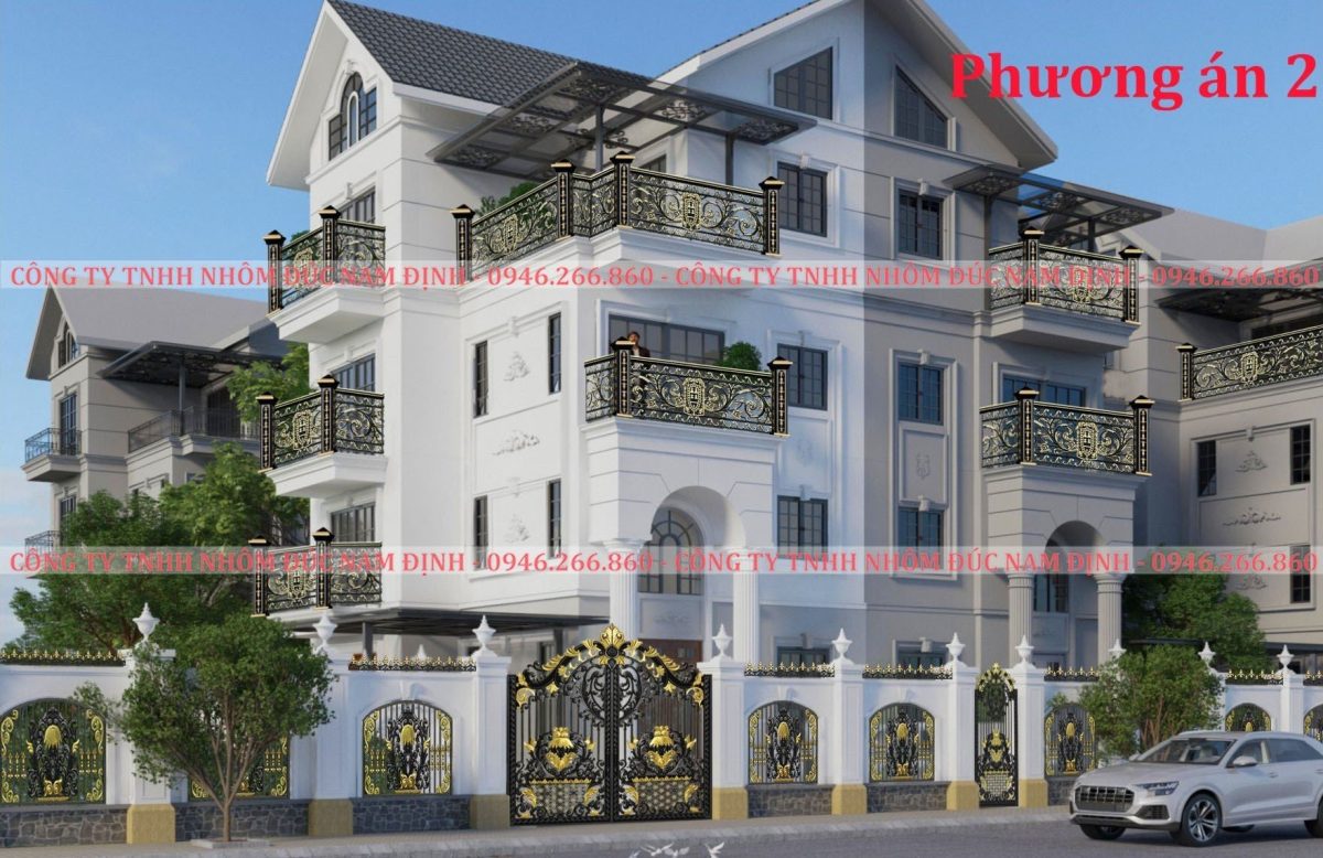 Mẫu cổng biệt thự tại Tiền Giang đẹp nhất năm 2026