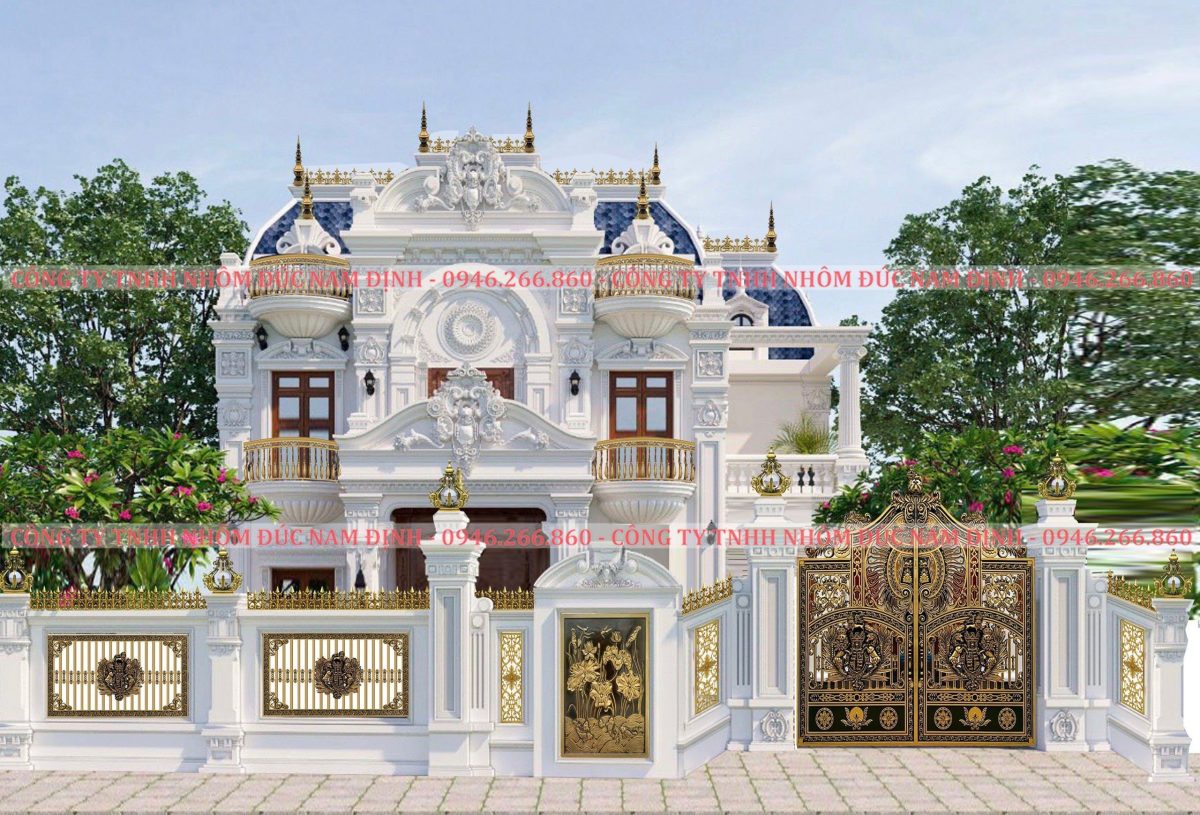 Mẫu cổng biệt thự tại Thừa Thiên Huế đẹp nhất năm 2026