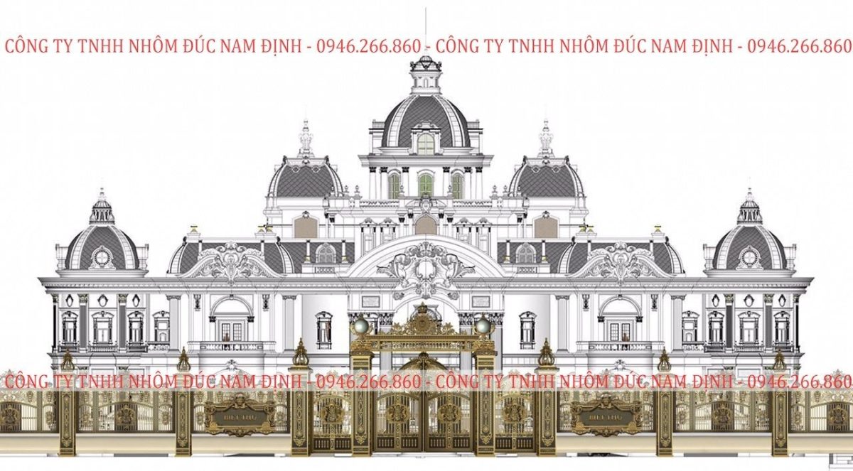 Mẫu cổng biệt thự tại Quảng Ninh đẹp nhất năm 2026