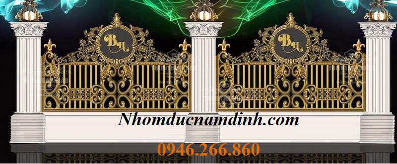 Cổng nhôm đúc Bốn Mùa – Bức tranh tứ quý mang đến tài lộc và may mắn