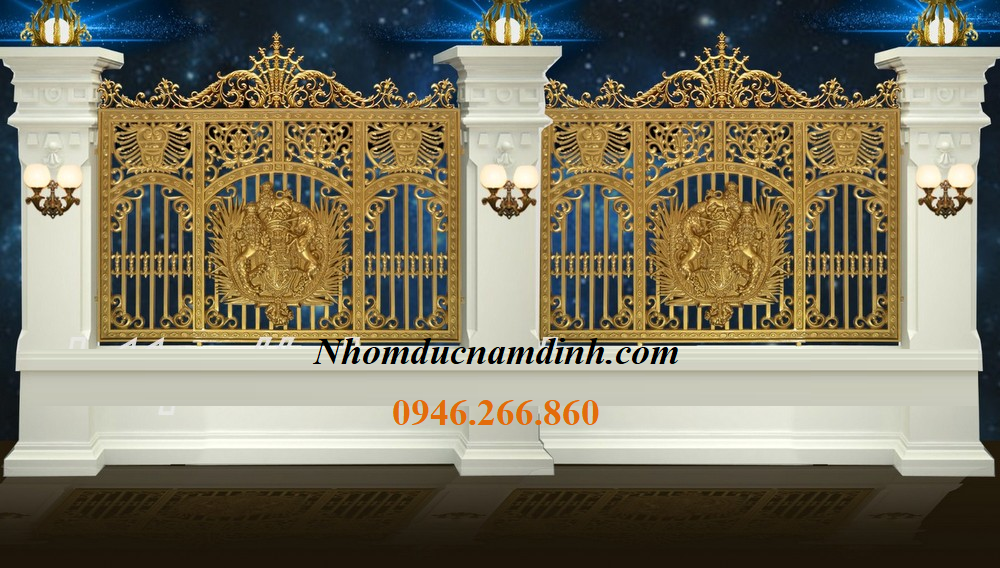 Ý nghĩa cổng nhôm đúc Thu Phục Ngựa Một Sừng – Bức tranh lồng ghép sức mạnh chúa tể