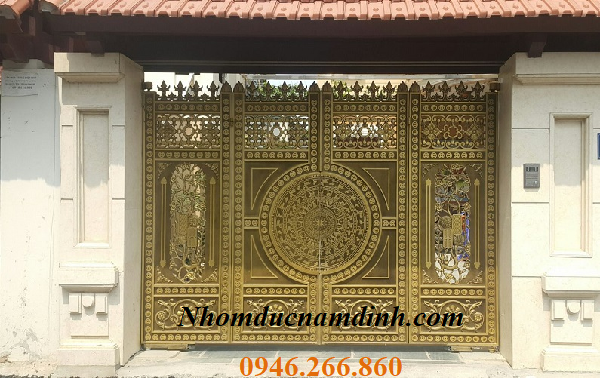 Cổng nhôm đúc chân không Cổng nhôm đúc chân không