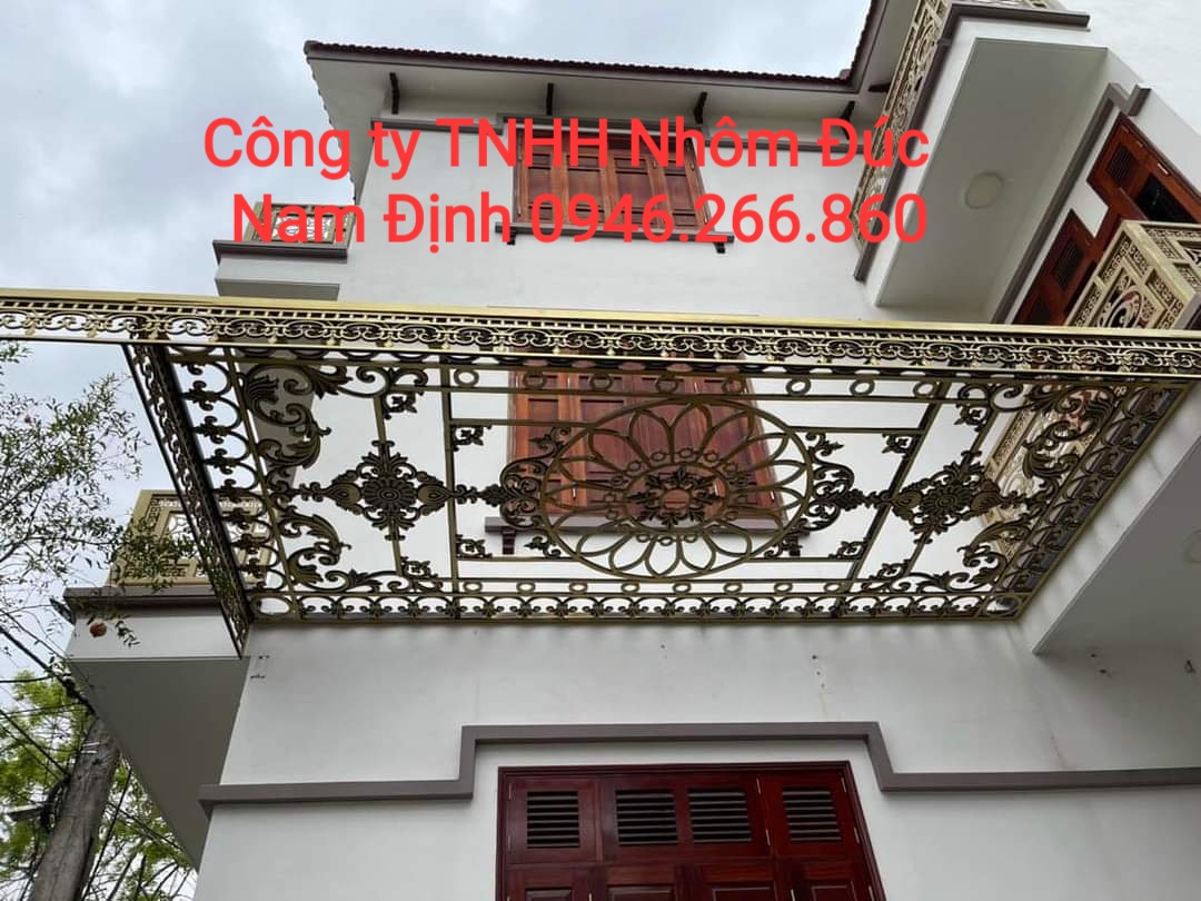 Dàn nắng nhôm đúc sang đẹp tại Đồng Nai