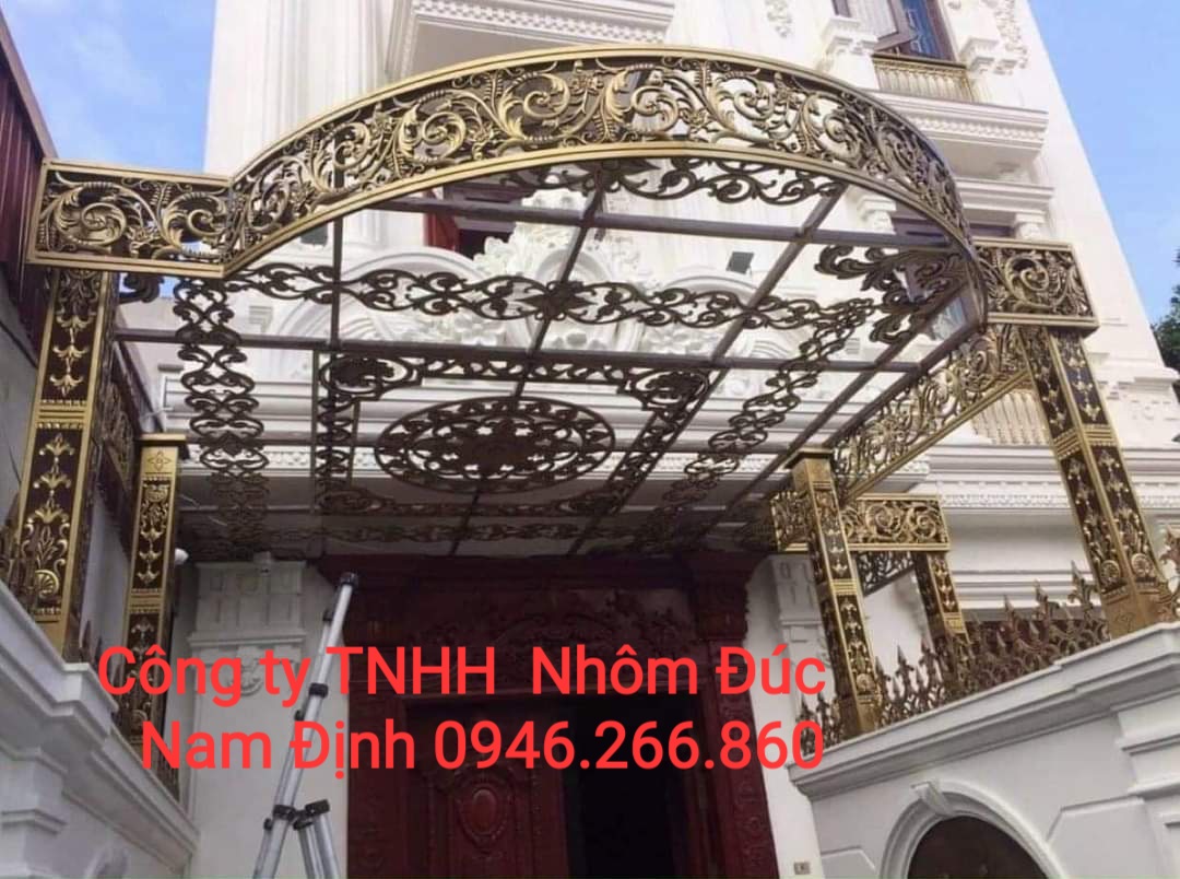 Dàn nắng nhôm đúc sang đẹp tại Lạng Sơn