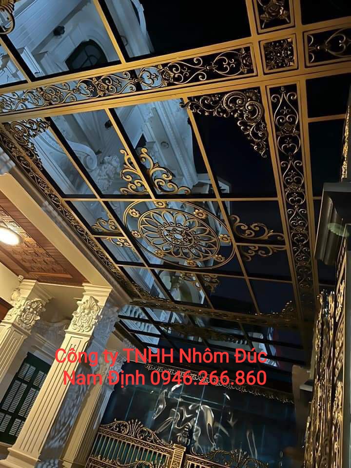 Dàn nắng nhôm đúc sang đẹp tại Lâm Đồng