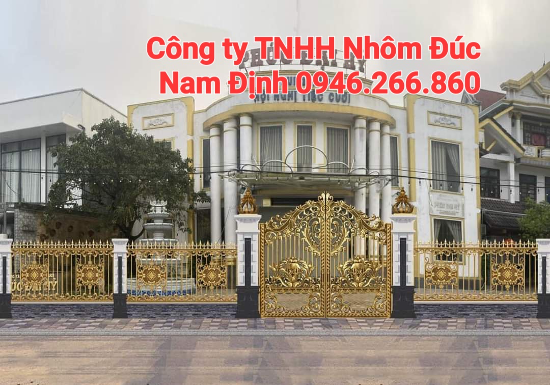 Cổng Nhôm Đúc Bắc Ninh - Nâng Tầm Sang Trọng Cho Biệt Thự, Lâu Đài Của Bạn