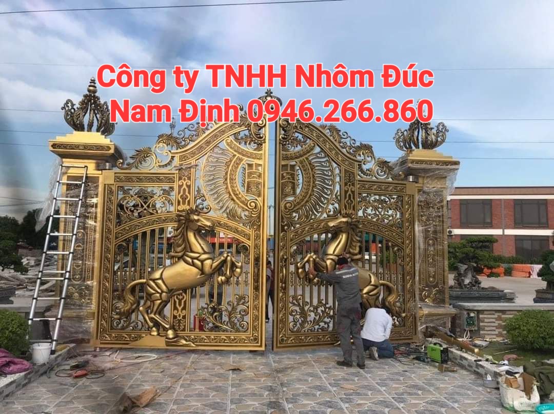  Cổng Nhôm Đúc Bắc Ninh - Điểm Nhấn Ấn Tượng Cho Ngoại Thất