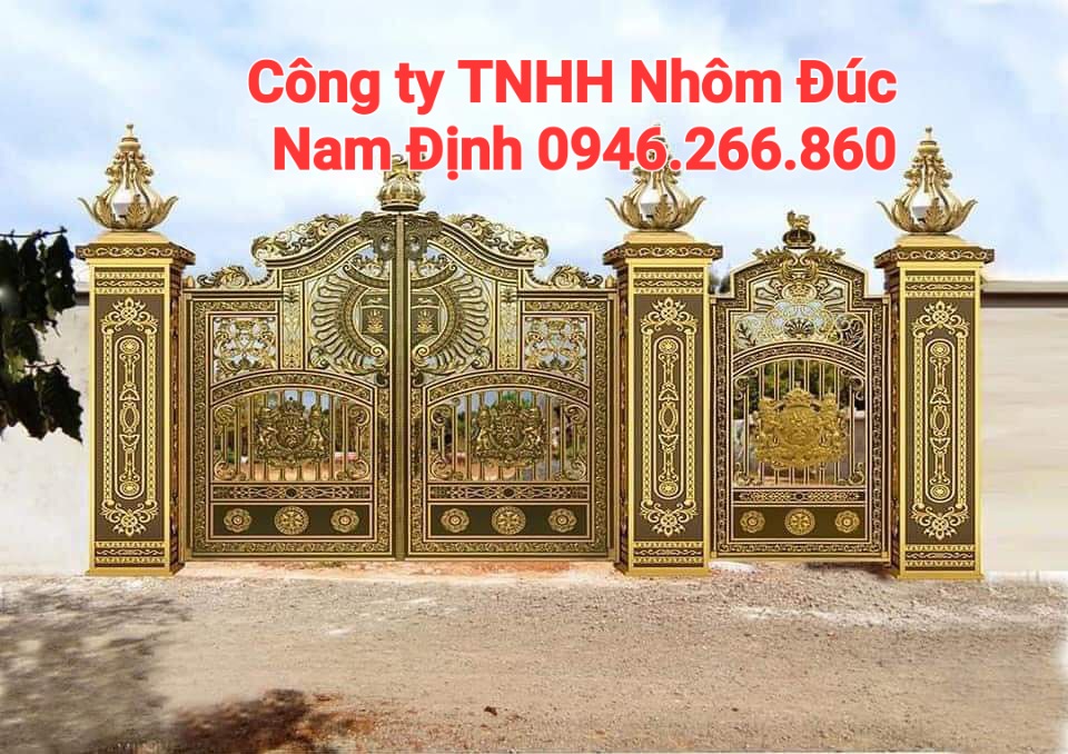 Cổng nhôm đúc biệt thự và những ưu điểm vượt trội