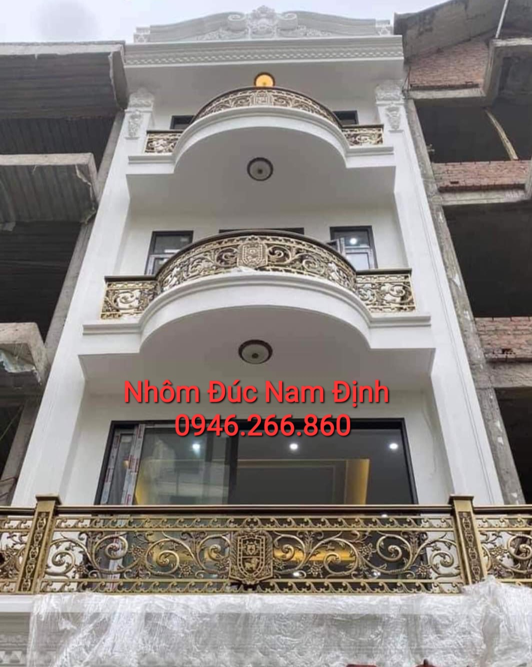 Giá lan can nhôm đúc đẹp tại Bắc Ninh