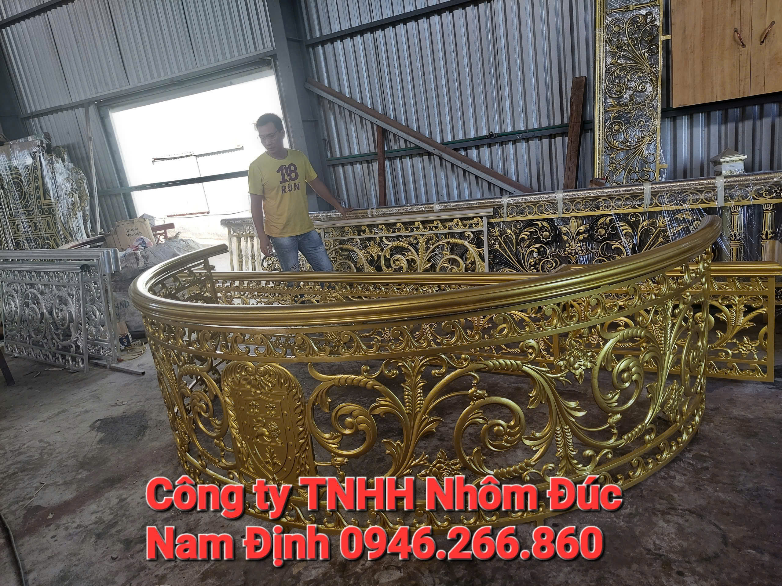 Lan can nhôm đúc: Mang đến vẻ đẹp sang trọng cho ngôi nhà