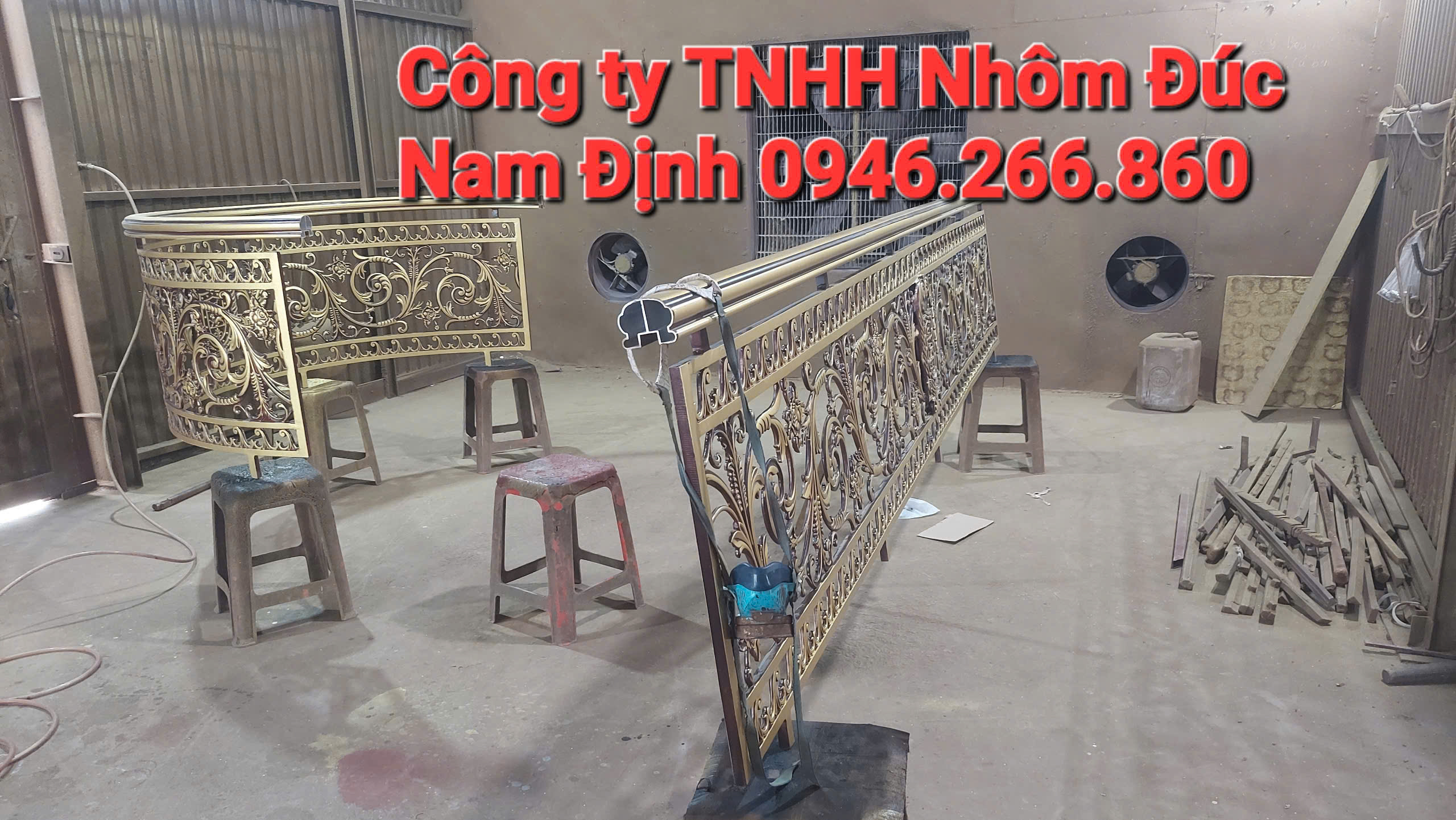 Mẫu lan can nhôm đúc đẹp mắt, phù hợp với mọi phong cách kiến trúc