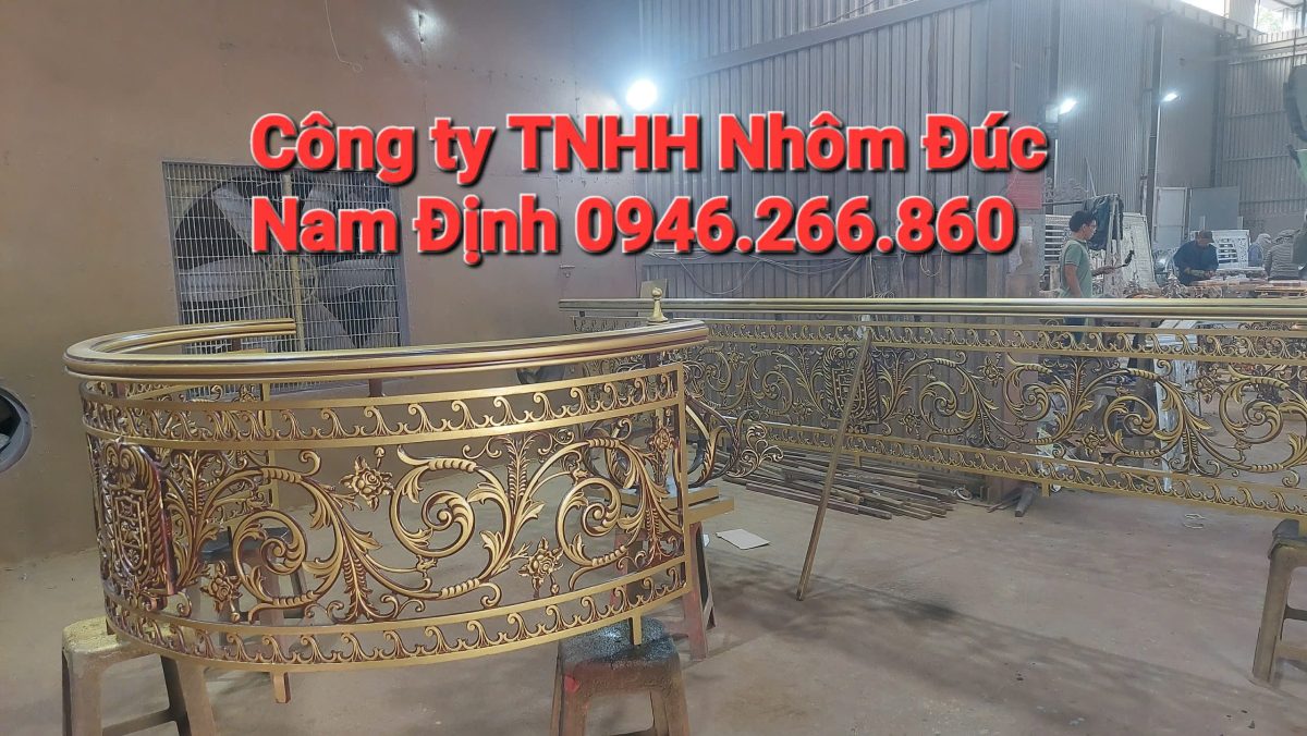 Lan can nhôm đúc: Sản phẩm thân thiện với môi trường, nâng tầm không gian sống