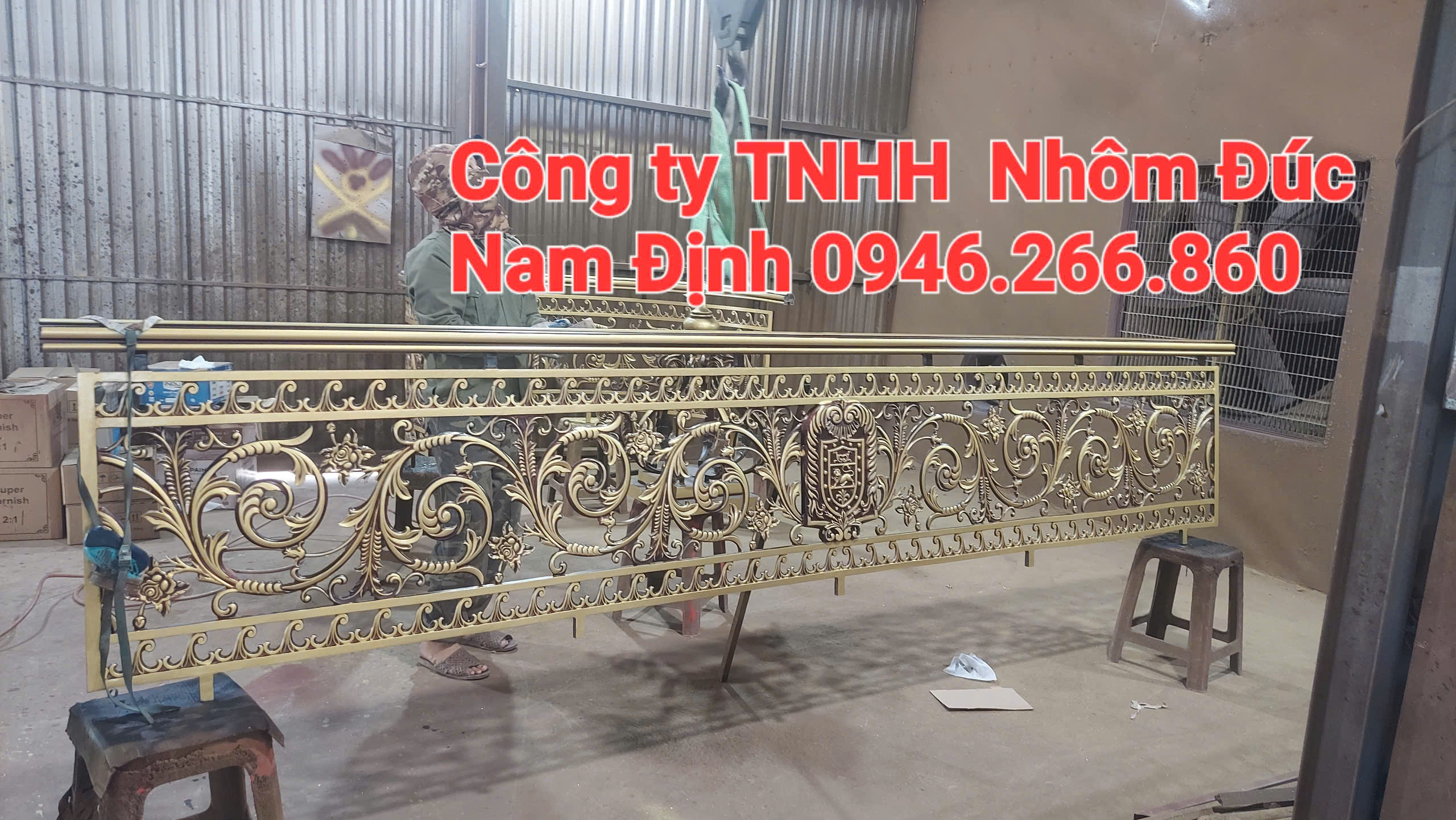 Mẫu lan can nhôm đúc: Đáp ứng mọi tiêu chuẩn về chất lượn