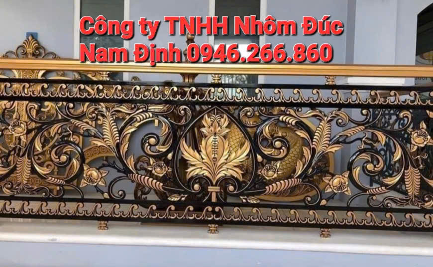 Lan can nhôm đúc: Tăng cường độ an toàn cho trẻ nhỏ, điểm nhấn sang trọng cho ngôi nhà