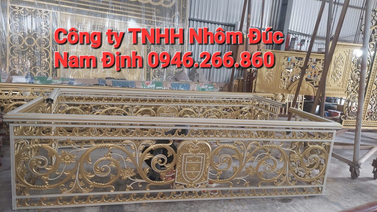 Giá Lan Can Nhôm Đúc Đẹp Tại Hưng Yên