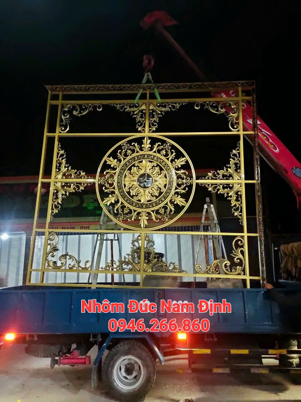 Ấn tượng Dàn nắng nhôm đúc tại Gia Lai Ấn tượng Dàn nắng nhôm đúc tại Gia Lai
