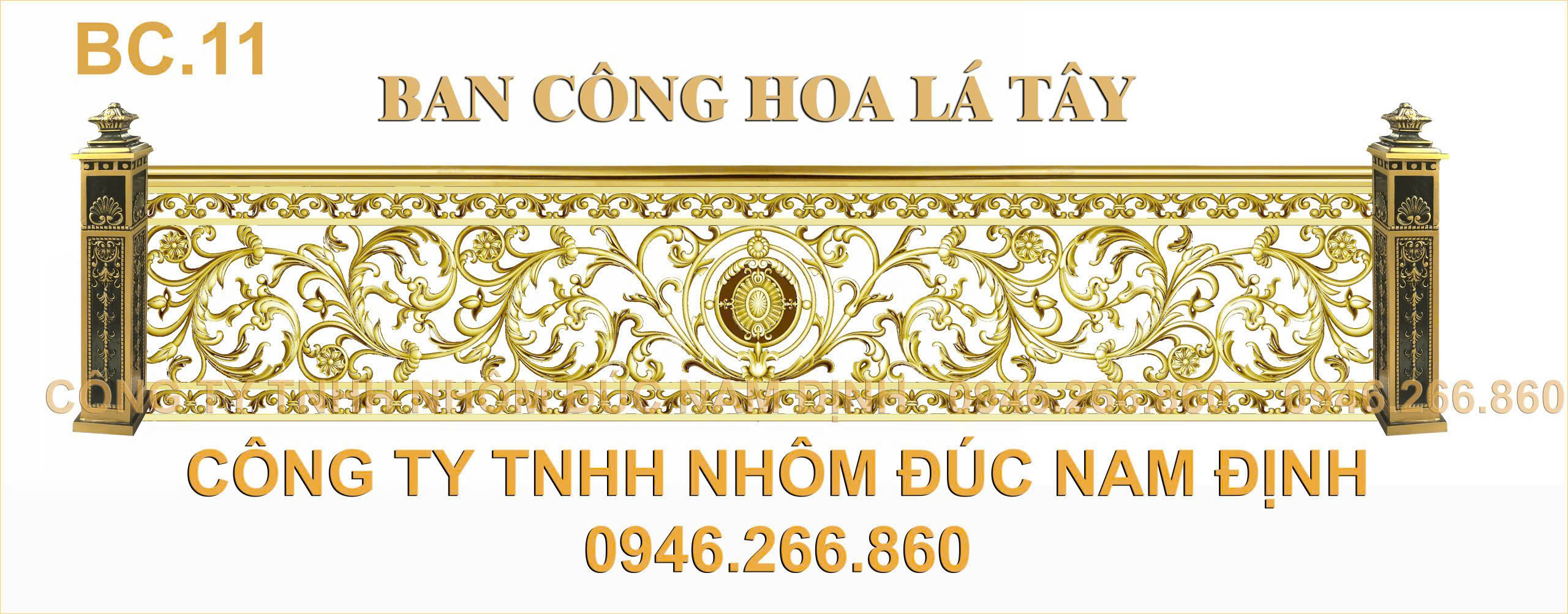 Ban công nhôm đúc tại Cao Bằng
