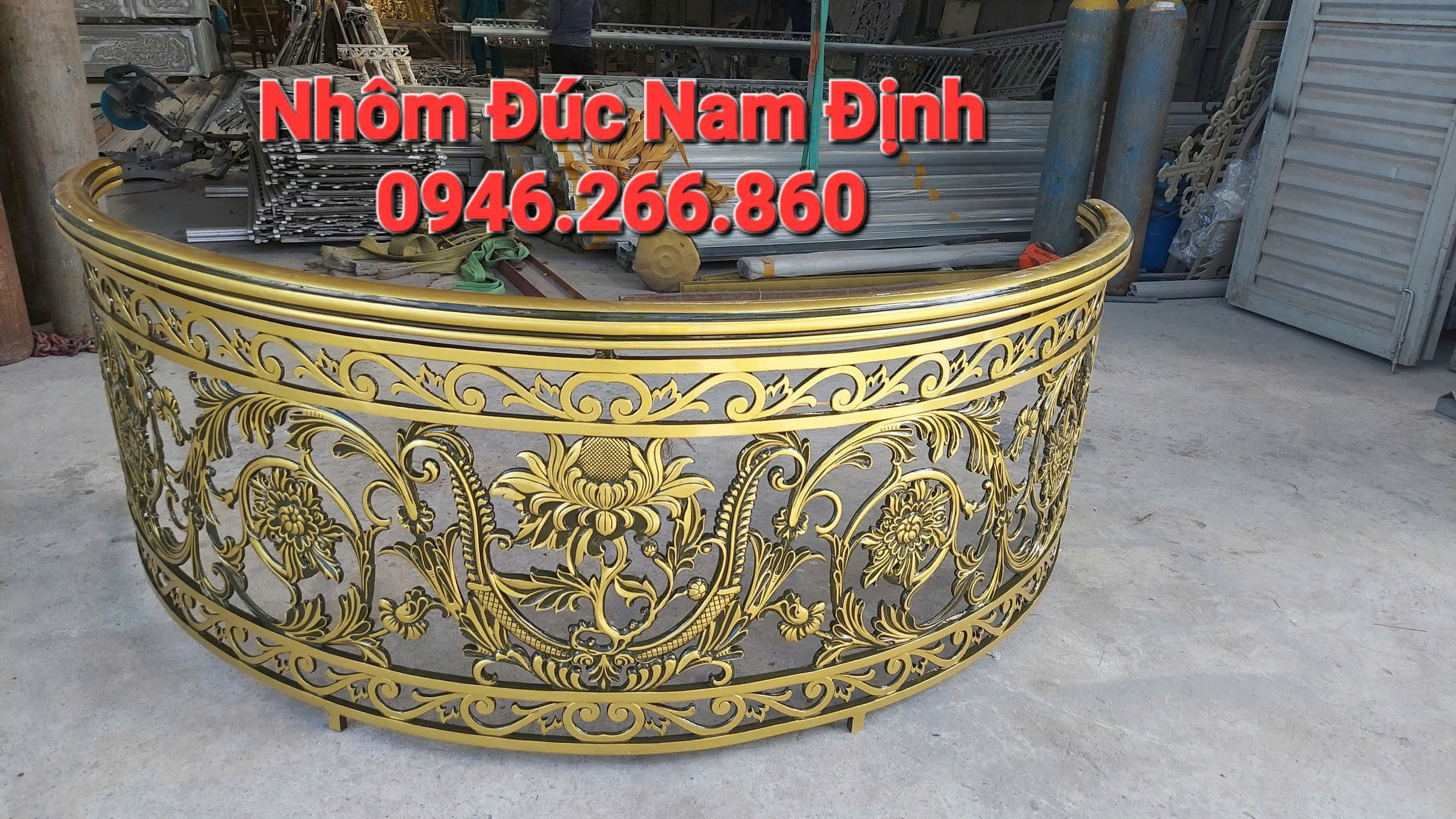 Ban công nhôm đúc tại Quảng Trị