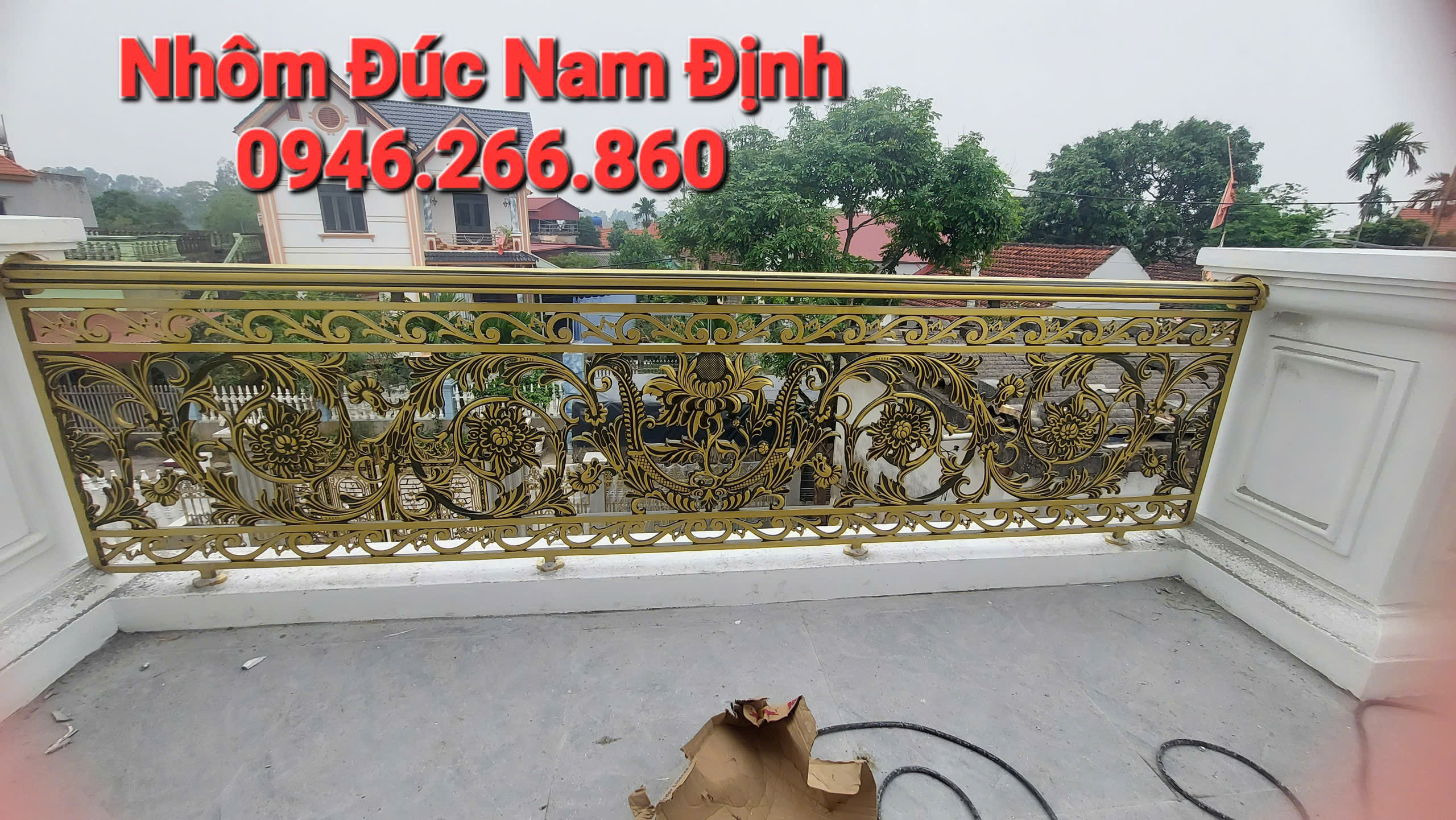 Ban công nhôm đúc tại Lâm Đồng