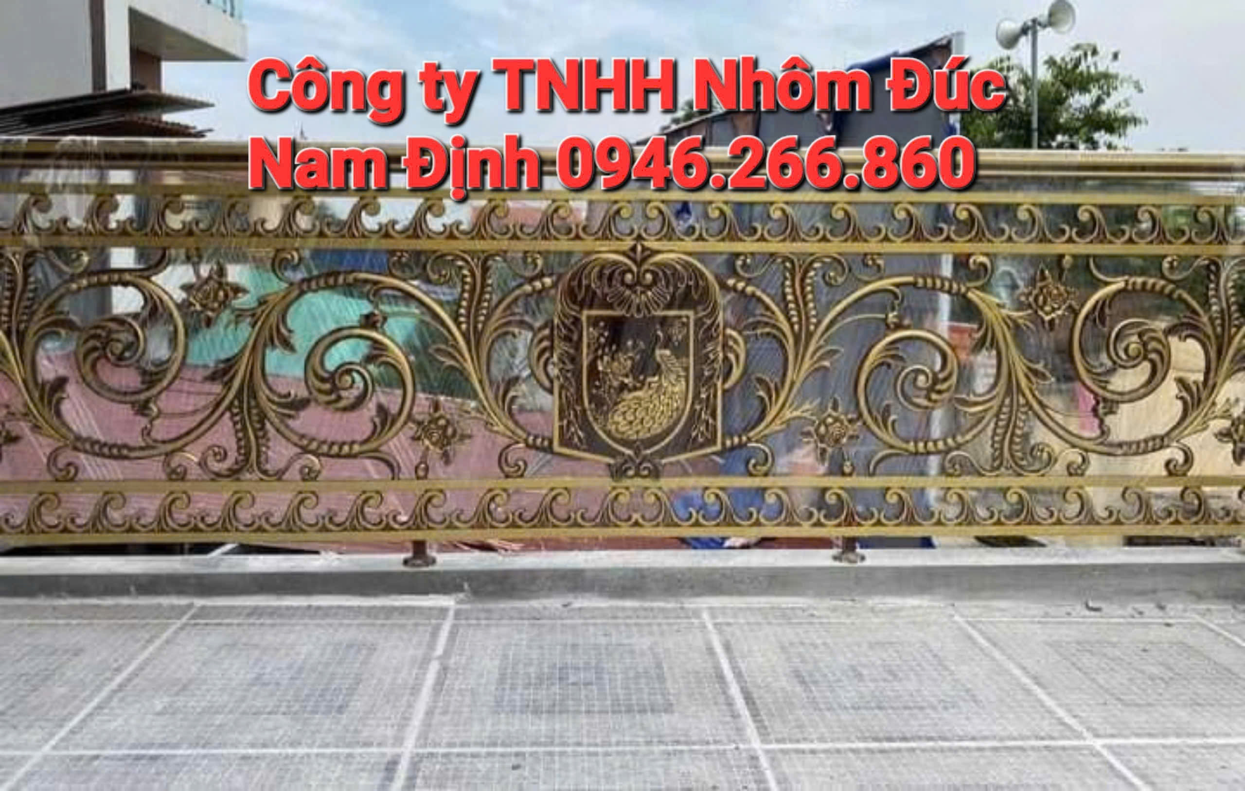 Ban công nhôm đúc tại Lào Cai
