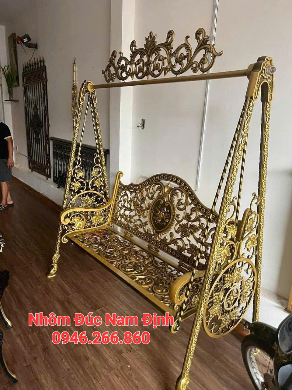 Giá xích đu nhôm đúc tại Quảng Ngãi