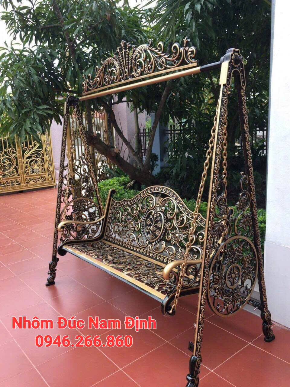 Giá xích đu nhôm đúc tại Ninh Bình