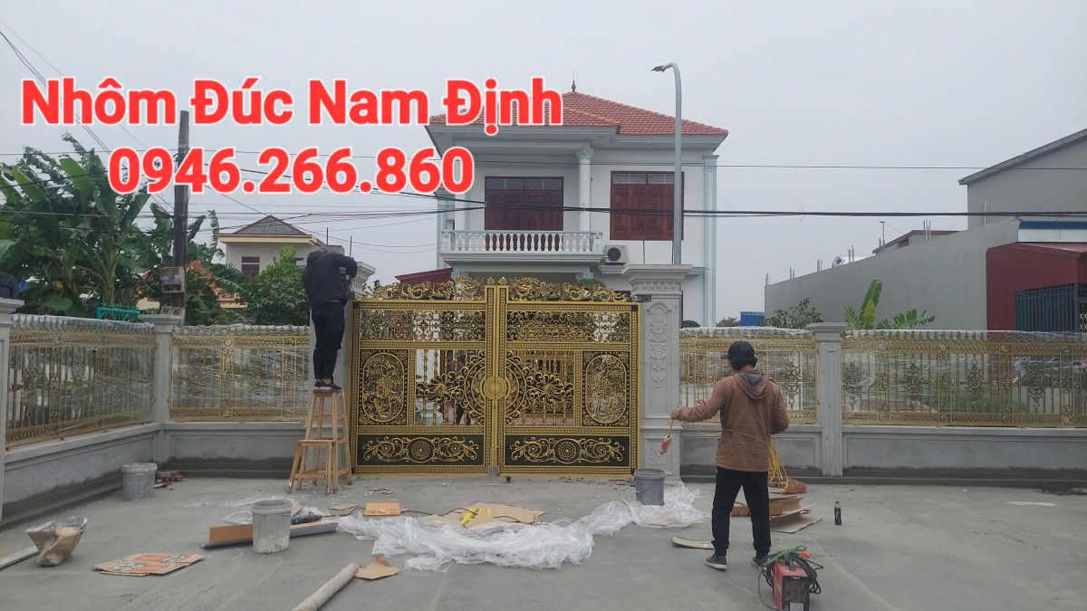 Mẫu cổng biệt thự tại Hà Nam đẹp nhất năm 2026