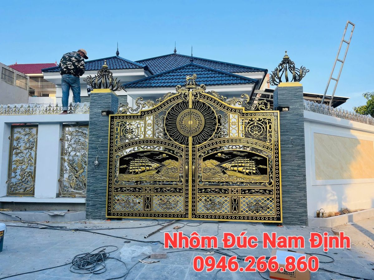 Mẫu cổng biệt thự tại Hà Nội đẹp nhất năm 2026