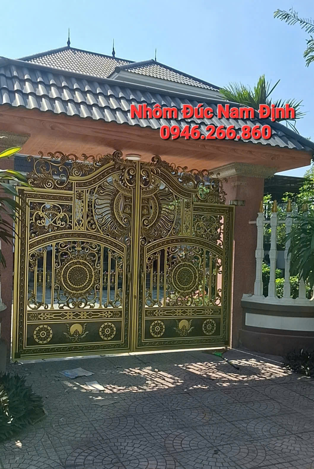 Mẫu cổng biệt thự tại Hà Giang đẹp nhất năm 2026 Mẫu cổng biệt thự tại Hà Giang đẹp nhất năm 2026