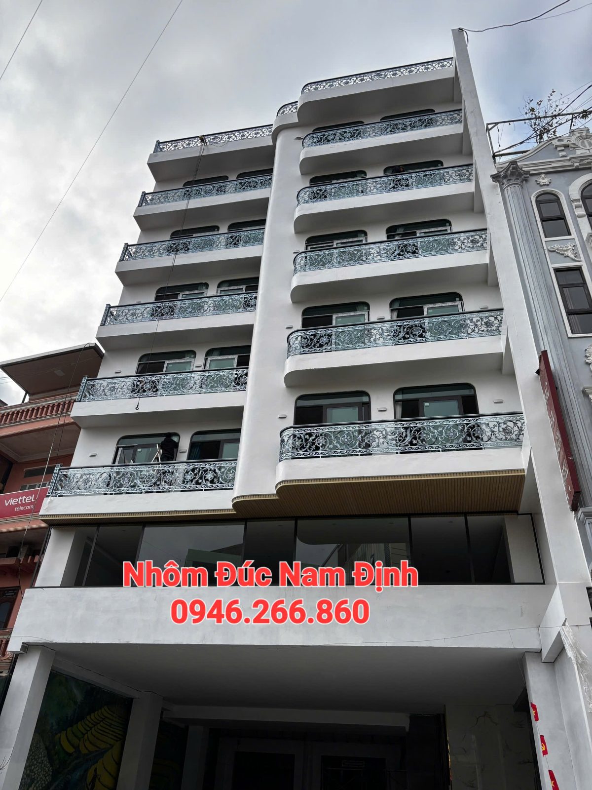 Mẫu lan can nhôm đúc tại Tiền Giang đẹp nhất năm 2026