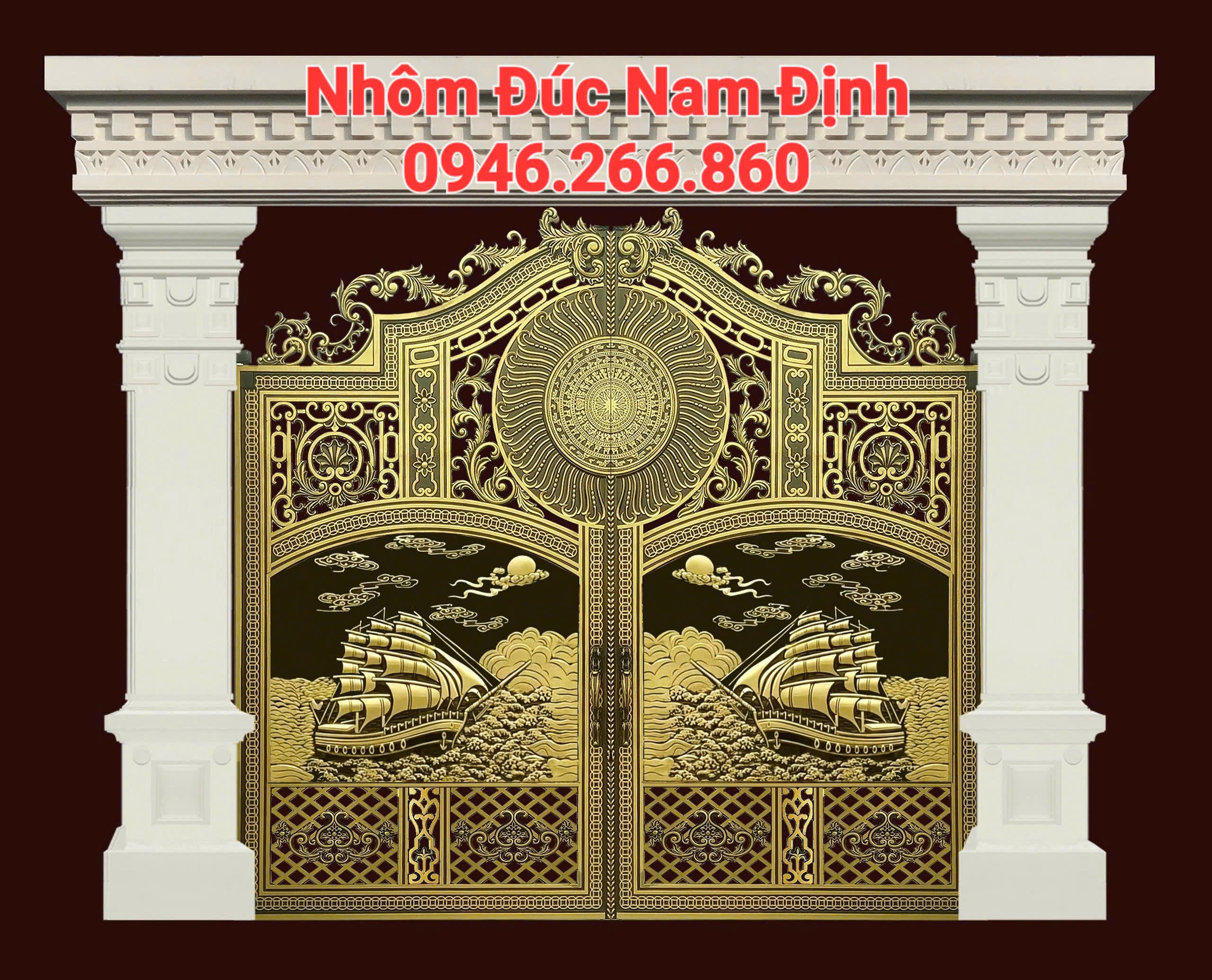 Mẫu cổng biệt thự tại Lâm Đồng đẹp nhất năm 2026 Mẫu cổng biệt thự tại Lâm Đồng đẹp nhất năm 2026