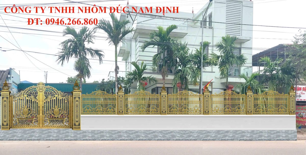 Mẫu cổng biệt thự tại TP. Huế đẹp nhất năm 2026